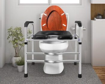 Banner-DEEWOW-Raised-Toilet-Seat-with-Handles. - Top Raised Toilet Seats for Seniors