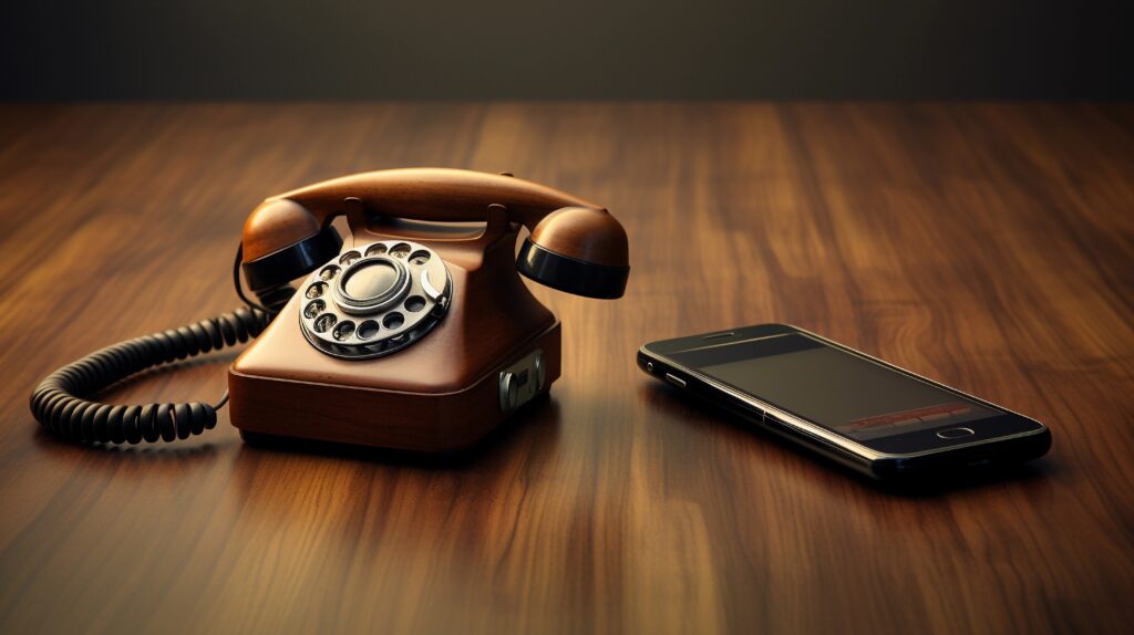 Antique-rotary-telephone-and-a-sleek_smartphone-Why Do Elderly Struggle with Technology