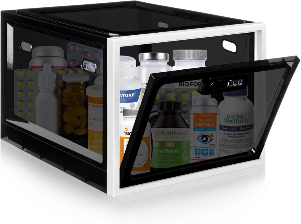 Effective Medication Management for Older Adults: 7 Tips 3 GEMMAVOXLED Medicine Lock Box - Effective Medication Management for Older Adults