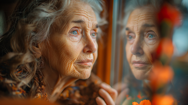 How to Cope With Memory Loss: 7 Tips to Crush Confusion 2 Memory-loss-in-elderly-woman-looking-out-of-the-window-How-to-Cope-With-Memory-Loss.