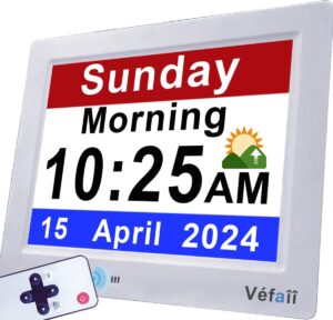 Véfaîî Memory Loss-Dementia with 30 Alarms and Remote Control - How to Cope With Memory loss