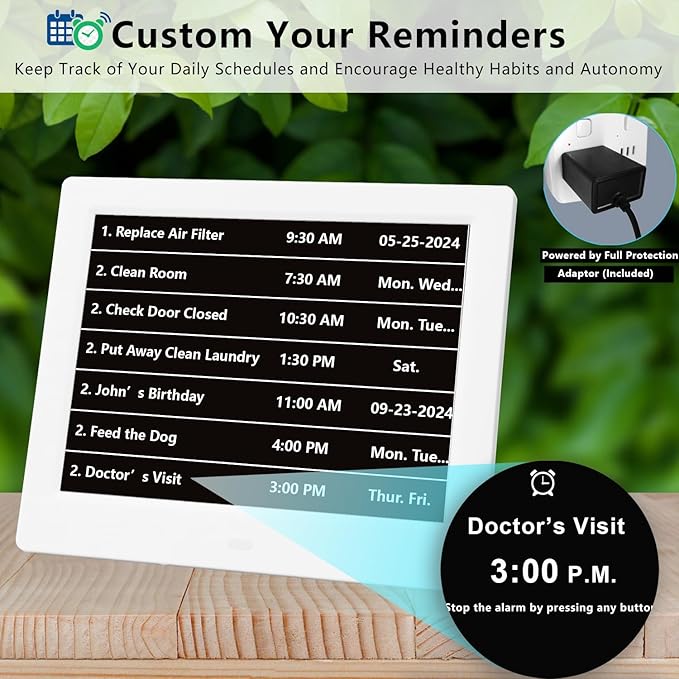 How to Cope With Memory Loss: 7 Tips to Crush Confusion 4 Véfaîî Memory Loss-Dementia Clock with 30 Alarms to Keep Organized - How to Cope With Memory Loss