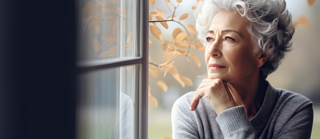 Depressed and frustrated elderly woman with memory loss - What Causes Memory Loss as You Age
