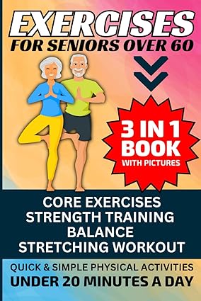Book - Exercises for Seniors over 60 - Seated Exercises for Seniors