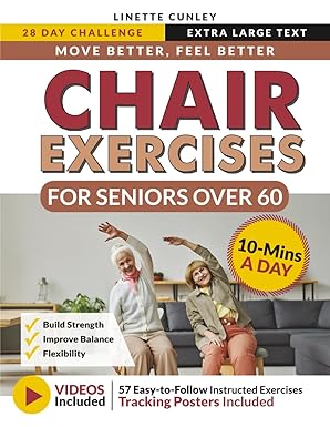 Book - Chair Exercises for Seniors over 60 - Seated Exercises for Seniors