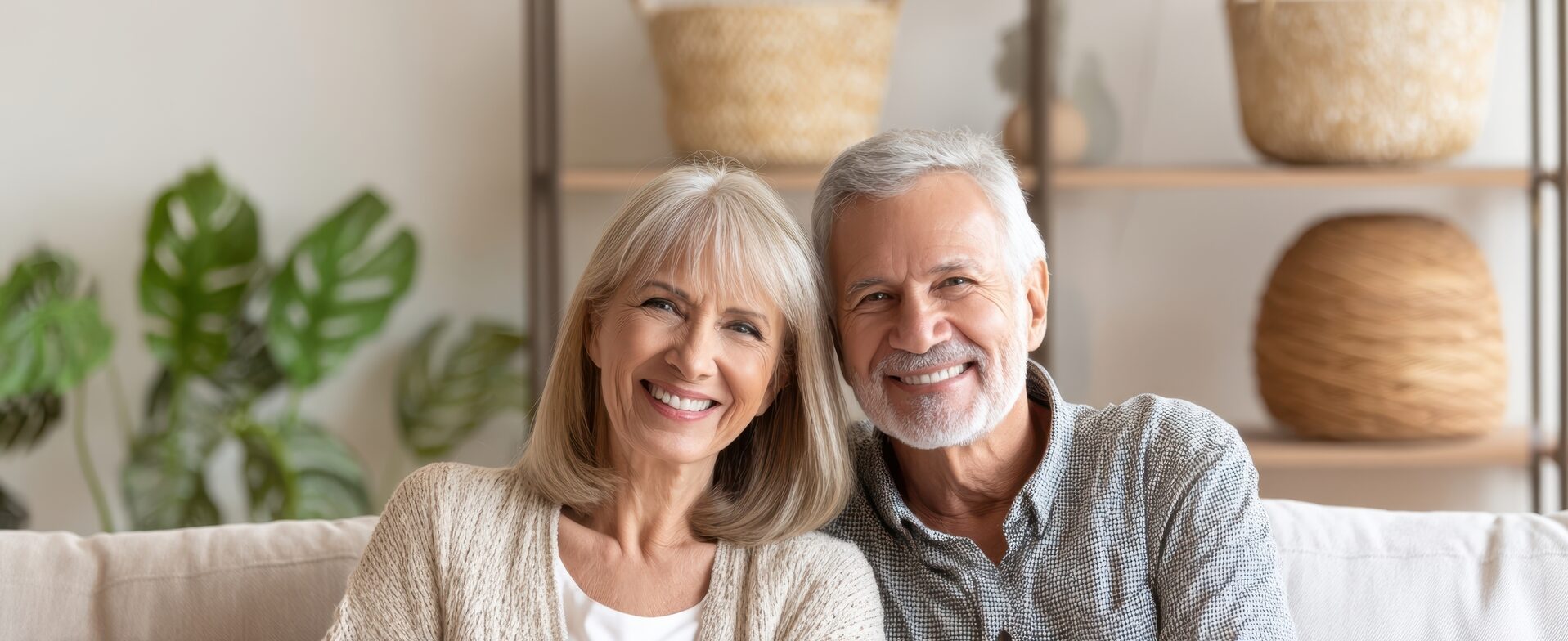 Homepage - elderly couple enjoying their time together on a comfortable sofa - Metamorphosis Hub