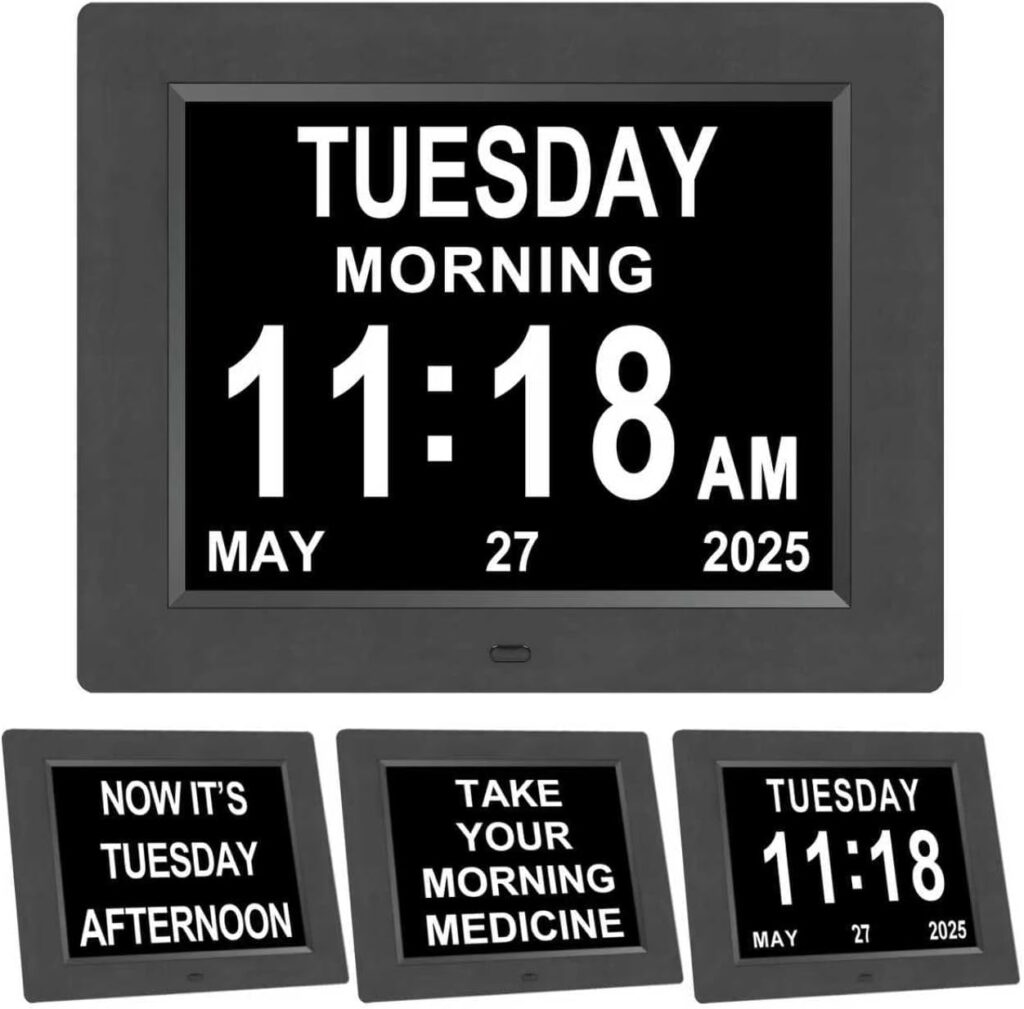 JAIHONDA Dementia Clock for Seniors and Elderly - Amazon Prime Big Deal Days