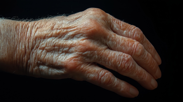 close-up-of-an-elderly-hand-with-arthritis-Worst Medication for Arthritis