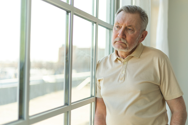 Lonely-older-senior-man-at-home - Feeling Retired and Lonely