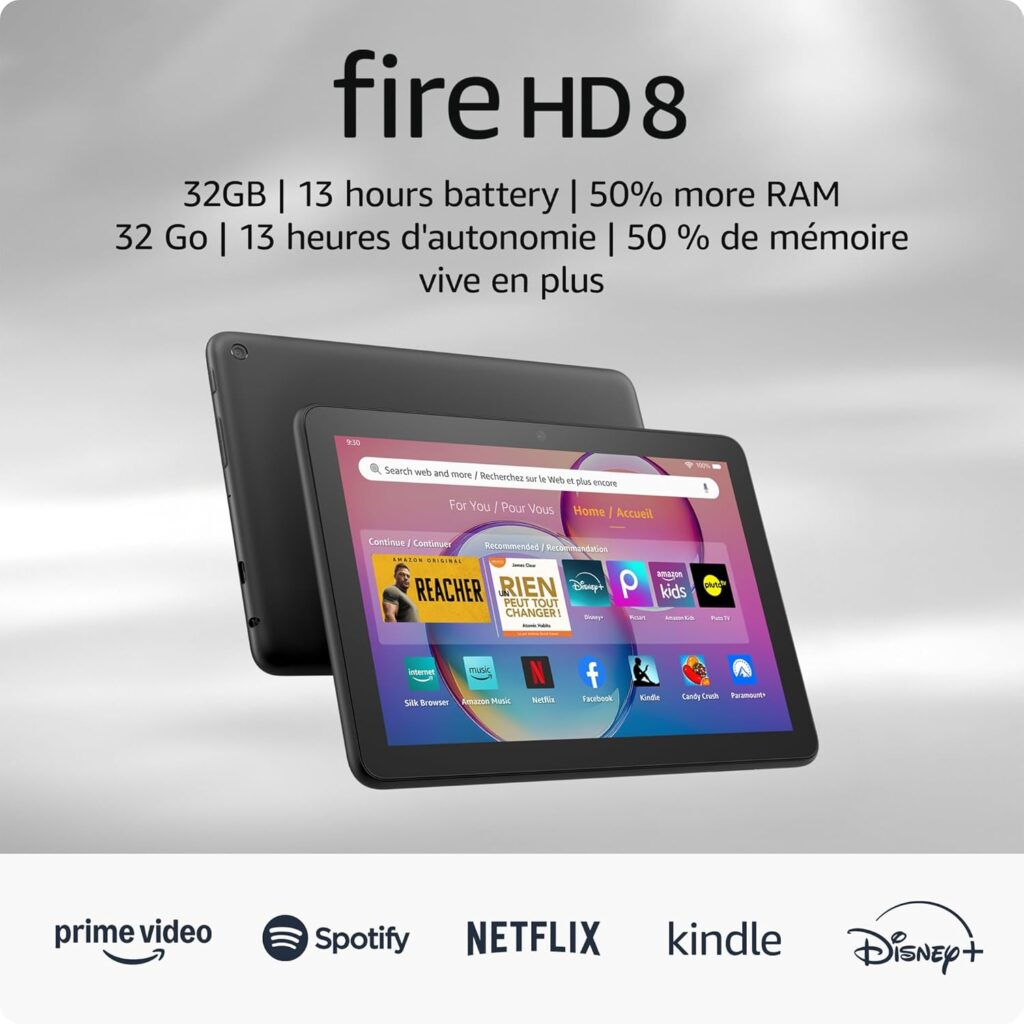 Amazon Prime Big Deal Days Canada 2025: Senior Health, Mobility & Home Safety Deals 10 AMAZON Fire HD 8 Tablet - 2024 Release - Amazon Prime Big Deal Days Canada