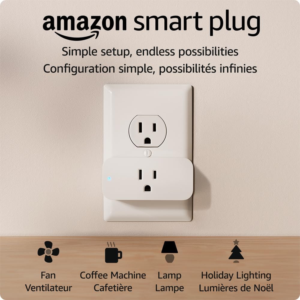 Amazon Prime Big Deal Days Canada 2025: Senior Health, Mobility & Home Safety Deals 70 AMAZON Smart Plug Works with