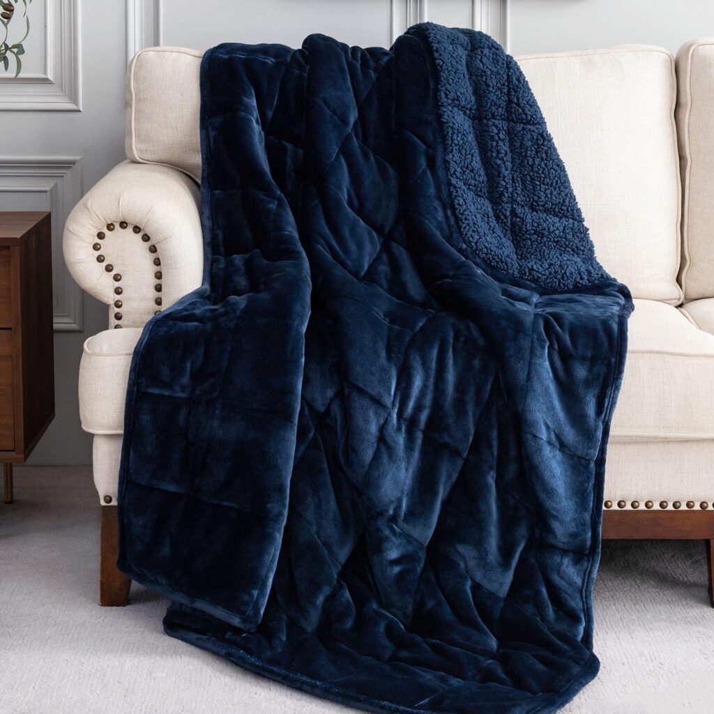 Amazon Prime Big Deal Days Canada 2025: Senior Health, Mobility & Home Safety Deals 33 BUZIO Weighted Blanket 15lbs - Amazon Prime Big Deal Days Canada
