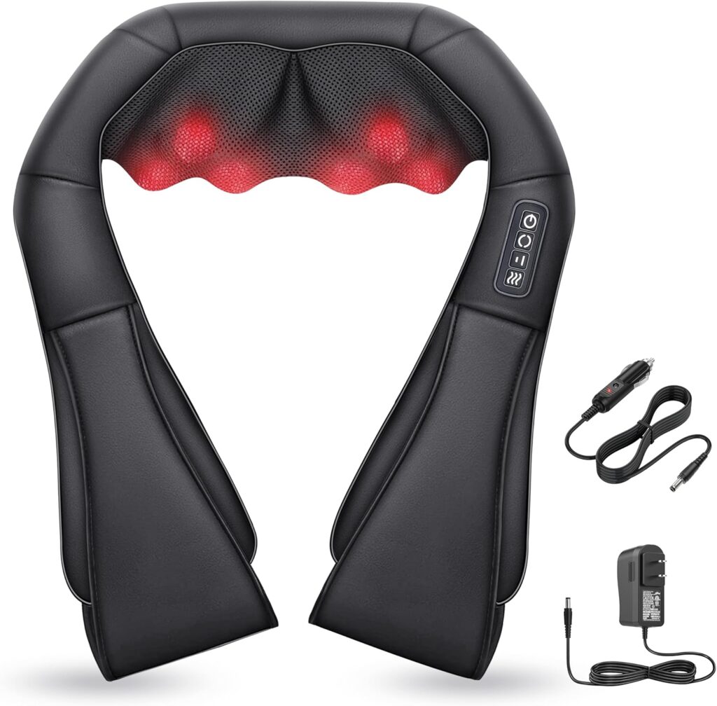 Amazon Prime Big Deal Days Canada 2025: Senior Health, Mobility & Home Safety Deals 5 COMFIER Shiatsu Neck and Shoulder Massager with Heat -