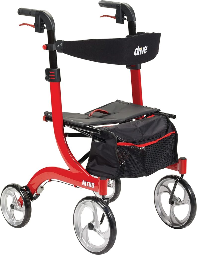 Amazon Prime Big Deal Days Canada 2025: Senior Health, Mobility & Home Safety Deals 19 DRIVE MEDICAL Nitro Aluminum Rollator - Amazon Prime Big Deal Days Canada