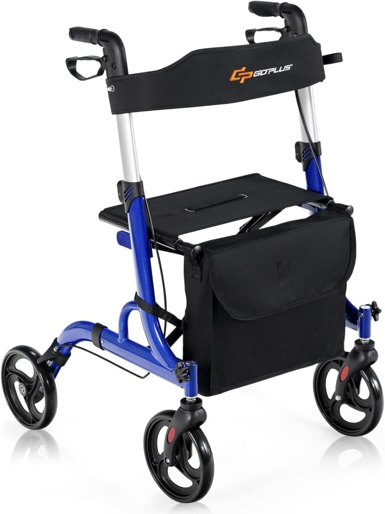 Amazon Prime Big Deal Days Canada 2025: Senior Health, Mobility & Home Safety Deals 13 GOPLUS 2 in 1 Rollator Walkers for Seniors with Seat - 8 inch Wheels - Amazon Prime Deal Days Canada