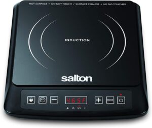 Amazon Prime Big Deal Days Canada 2025: Senior Health, Mobility & Home Safety Deals 44 SALTON Portable Induction Cooktop 1500 Watts Single Countertop Burner
