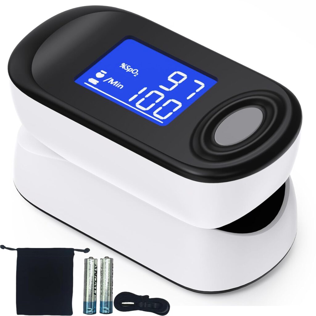 Amazon Prime Big Deal Days Canada 2025: Senior Health, Mobility & Home Safety Deals 4 SIERQ Finger Pulse Oximeter - Amazon Prime Big Deal Days Canada