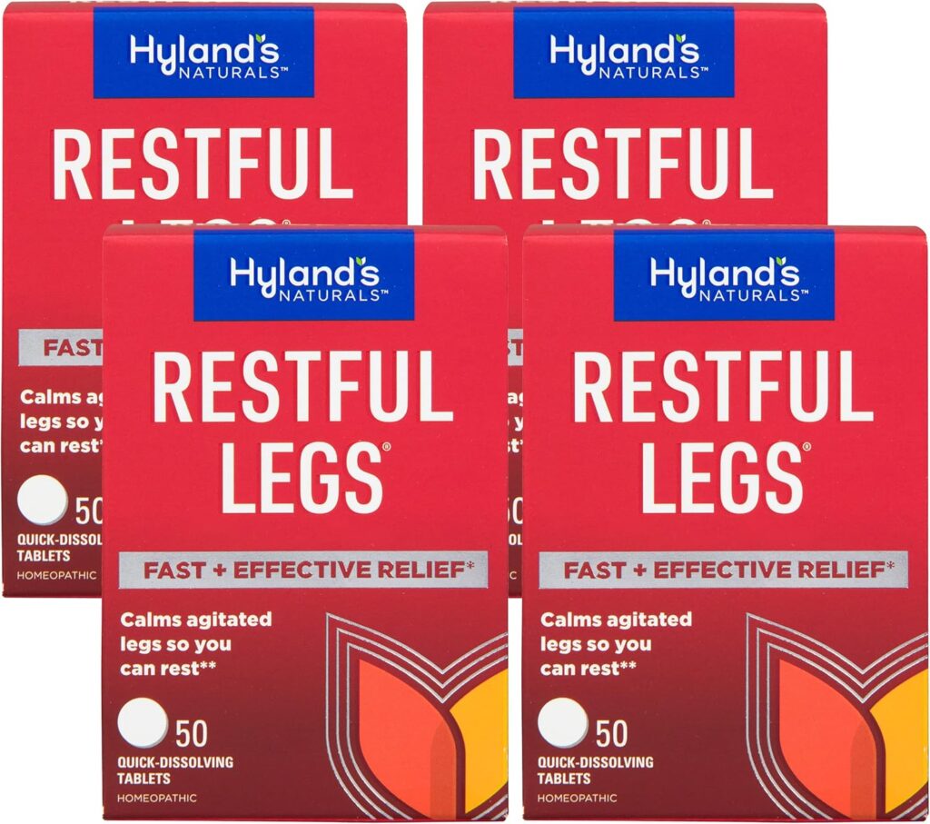 HYLANDs Restful Legs - 4 pack - Causes of Restless Leg Syndrome