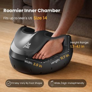 BOB and Brad Shiatsu Compression Massager - Guide to Restless Legs Treatment Devices