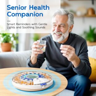 Best Pill Organizers for Dementia DAVIKY Automatic Pill Dispenser with Alarm - Best Pill Organizers for Dementia